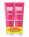 Marc Anthony Shampoo and Conditioner Set, Grow Long Biotin - Anti-Frizz Deep Conditioner For Split Ends & Breakage - Vitamin E, Caffeine & Ginseng for Curly, Dry & Damaged Hair