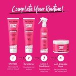 Marc Anthony Shampoo and Conditioner Set, Grow Long Biotin - Anti-Frizz Deep Conditioner For Split Ends & Breakage - Vitamin E, Caffeine & Ginseng for Curly, Dry & Damaged Hair