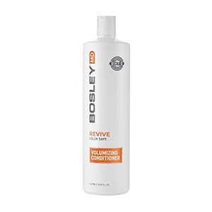 BosRevive Volumizing Conditioner for Thinning, Color/Chemically-Treated Hair – DHT Blocker, Sulfate-Free, Vegan, Biotin, Saw Palmetto & Rosemary – Thicker, Fuller Hair – 33.8 Fl Oz.