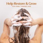 BosRevive Volumizing Conditioner for Thinning, Color/Chemically-Treated Hair – DHT Blocker, Sulfate-Free, Vegan, Biotin, Saw Palmetto & Rosemary – Thicker, Fuller Hair – 33.8 Fl Oz.