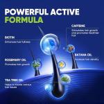 Svvimer Hair Growth Shampoo for Men - Biotin Thickening Shampoo with Rosemary Tea Tree Oil Caffeine for Hair Loss and Thinning - 13.5 Fl Oz (Pack of 1)