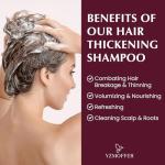 Hair Growth Shampoo for Thinning Hair: Advanced Biotin and Rosemary Shampoo with Rice Water for Women and Men Hair Loss - Herbal Essences Promotes Hair Root Activator, 10.5 Fl Oz
