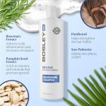 BosRevive Nourishing Shampoo for Noticeably Thinning, Non Color-Treated Hair – Helps Restore Thinning Hair & Remove DHT, Product & Pollution Build-Up, Boosts Scalp Circulation, Sulfate-Free 33.8 Fl Oz