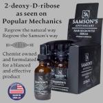 Samson's Hair Regrowth Serum (Deoxyribose (2dDr) 1% formula) (60mL)