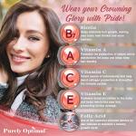 Purely Optimal Premium Hair Vitamins Supplement-Gummy w/Biotin, Folic Acid, Vitamin A&D-Supports Faster Hair Growth & Healthy Hair, Skin, & Nails-60 Non-GMO Berry Flavored Gummies