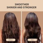 POEROES Hair Treatment Serum 50 Capsules Hair Vitamins A C E Pro B5 - Hair Serum for Frizzy and Damaged Hair - Hair Oil with Argan & Avocado Oil - Leave in Conditioner for Women & Men