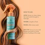 Nature Spell Rosemary Water Leave in Conditioner, Promotes Hair Growth, Heat Protection Spray, Detangling, Smoothes & Adds Shine, For All Hair Types, 5.07 Fl Oz