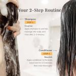 Hair Growth Shampoo and Conditioner Set - Rosemary & Biotin Shampoo and Conditioner for Hair Thickening - Botanical Boost for a Healthy Scalp, Hair Growth and Strengthen
