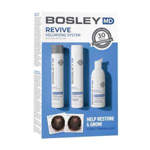 BosleyMD BosRevive KIT for Visible Hair Thinning (Non Color-Treated), Starter Size (30 Days)