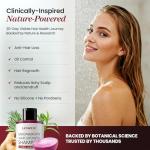 Onion & Biotin Hair Growth Shampoo: Infused With Natural Rosemary Tea Tree Anti Hair Loss Shampoo - Scalp Smooths Thickening Formula Support Hair Regrowth For Women Men 12.5Fl Oz