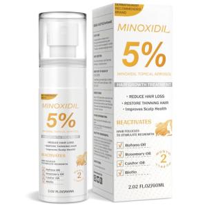 ZYXN Minoxidil for Men and Women, Hair Growth Biotin Serum with Batana and Rosemary for Hair Beard Regrowth Treatments Extra Strength Hair Loss Solution, Clinically Proven to Regrow Thicker