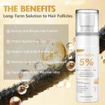 ZYXN Minoxidil for Men and Women, Hair Growth Biotin Serum with Batana and Rosemary for Hair Beard Regrowth Treatments Extra Strength Hair Loss Solution, Clinically Proven to Regrow Thicker
