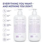 Routine Wellness Anti-Thinning Shampoo and Conditioner Set for Thinning Hair - Biotin DHT Blocker Women & Men - Color Safe Shampoo for Hair Loss & Healthier Hair - Lavender & Cedar (Pack of 2)