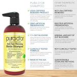 PURA D'OR Biotin Shampoo: Thickens Color Treated Hair