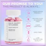 Hello Lovely! Biotin Hair Vitamins Gummies - 60 Count