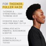 Nioxin Scalp + Hair Thickening System 1 Shampoo| For Natural or Untreated Hair with Light Thinning | With Niacinamide and Biotin | 16.9 Fl oz.