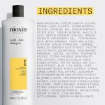 Nioxin Scalp + Hair Thickening System 1 Shampoo| For Natural or Untreated Hair with Light Thinning | With Niacinamide and Biotin | 16.9 Fl oz.