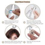 Scalp Applicator Comb,Minoxidil Applicator tool,Hair Oil Essential Serum Liquid Massager for Hair Growth, Follicle Care Treat hair Loss Thinning (Transparent)