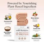 Kitsch Rice Water Shampoo Bar for Hair Growth – Strengthening Hair Shampoo for Men and Women – Reduce Breakage, Boosts Shine – Paraben, Silicone & Sulfate-Free, Vegan Hair Care - 3.2 oz