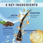 Ruahouine 5% Minoxidil Foam for Hair Regrowth, Topical Hair Loss Treatment for Men to Regrow Fuller, Thicker Hair, Rosemary Minoxidil Topical Aerosol, 60ml / 2.11oz