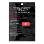 HipShotDot D-Series Pro Pack - Reusable Transparent Aim Sight Assist TV Decals - Gaming Television or Monitor Decal for FPS Video Games Compatible with PC, Xbox & PlayStation (1.0 Red)