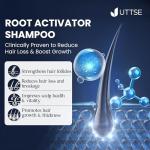 Root Activator Shampoo for Men: Hair Growth Shampoo for Hair Loss and Thinning Hair - 10.1 fl oz / 300 mL
