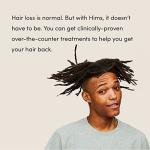 hims Hair Regrowth Treatment - Topical Minoxidil 5% Solution for Men - Extra Strength - Supports Thicker, Fuller Hair - Non-Greasy - Unscented, 3 Pack