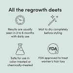 hers Hair Regrowth Treatment - Topical Minoxidil 5% Foam for Women - Extra Strength - Supports Thicker, Fuller Hair - Non-Greasy - Unscented, 2 Pack