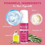 5% Minoxidil Foam for Women Hair Growth: Extra Strength Hair Regrowth Treatment – Revitalize Hair Follicles & Regrow Thicker, Fuller Hair – Hair Loss Solution - 2x60ML