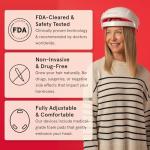 iRestore Essential Laser Hair Growth System + Rechargeable Battery Pack - FDA Cleared Hair Regrowth for Men & Women with Thinning Hair