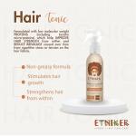 ETNIKER Hair Tonic for Afro, Curly & Wavy Hair | Strengthens & Reduces Breakage | with Coconut, Flaxseed & Shea Butter | Alcohol-Free, Paraben-Free | Nourishing Scalp Treatment | 4 fl oz by L’MAR