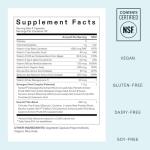 Nutrafol Women's Hair Growth Supplements, for Women 18-44 Years Old, Clinically Tested for Visibly Thicker, Stronger Hair, 100% Vegan Ingredients, Dermatologist Recommended - 1 Month Supply, 1 Pouch