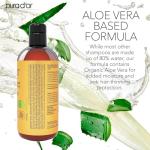 PURA D'OR 16 Oz MD Anti-Hair Thinning Maximum Defense Shampoo - 0.5% Coal Tar, Biotin, Proprietary Herbal Blend For Dry & Itchy Scalp, No Sulfates - For Men & Women