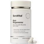 Serovital Hair Regeneres - Enhanced Hair Growth Vitamins for Women, Decrease Hair Loss and Shedding, Strengthen and Thicken Hair, Reduce Greying and Breakage, Regrow Hair, Hair Vitamins - 60 Count