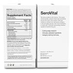 Serovital Hair Regeneres - Enhanced Hair Growth Vitamins for Women, Decrease Hair Loss and Shedding, Strengthen and Thicken Hair, Reduce Greying and Breakage, Regrow Hair, Hair Vitamins - 60 Count