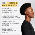 Nioxin Scalp + Hair Thickening System 1 | For Natural or Untreated Hair with Light Thinning | With Niacinamide and Biotin | Trial Size | 1 Month Supply