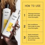 Nioxin Scalp + Hair Thickening System 1 | For Natural or Untreated Hair with Light Thinning | With Niacinamide and Biotin | Trial Size | 1 Month Supply