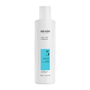 Nioxin System 3 Scalp + Hair Conditioner | For Colored or Damaged Hair with Light Thinning | With Niacinamide and Biotin | 10.1 Fl oz.