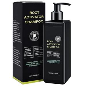 Root Activator Shampoo For Men - Hair Growth Shampoo for Hair Loss and Thinning Hair - 300 mL/10.1 fl oz