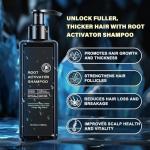 Root Activator Shampoo For Men - Hair Growth Shampoo for Hair Loss and Thinning Hair - 300 mL/10.1 fl oz