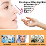 AMIJEAL Nose Shaper Clip - Up Lifting Clip, Pain-Free Soft Silicone Nose Slimming Device, Bridge Straightener Corrector Beauty Tool