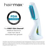 Hairmax Ultima 12 Classic LaserComb- (FDA Cleared) Laser Hair Regrowth Treatment Device for Men & Women - Reverses Thinning Hair Loss - Red Light Therapy to Stimulate Hair Growth - Cordless Design