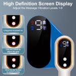 MERNUNUX Laser Therapy Hair Growth Comb, Electric Scalp Massager, Handheld Comb-Shaped Hair Regrowth Device for Hair Growth & Hair Care for Thicker, Healthier Hair