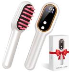 MERNUNUX Laser Therapy Hair Growth Comb, Electric Scalp Massager, Handheld Comb-Shaped Hair Regrowth Device for Hair Growth & Hair Care for Thicker, Healthier Hair