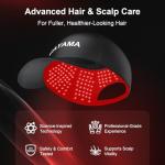 CAYAMA Red Light Therapy Cap for Hair – 510 LEDs Laser Hair Cap for Fuller, Healthier-Looking Hair, Light-Based Care Device for Men & Women