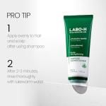 LABO-H Scalp Strengthening Capsule Conditioner for Hair Growth & Anti-Loss | Vegan Treatment with Vitamin C, Biotin, Caffeine and Rosemary Oil, Instant Softening & Nourishing, Korean, 7.43 Fl. oz.
