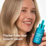 MAREE Hair Growth Serum - Caffeine Peptides Castor Rosemary Oil for Hair Growth - Products for Women & Men - Hair Oils for Hair Growth - Hair Regrowth Tonic - Scalp Serum - Suero Para El Cabello