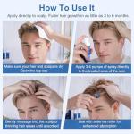 5% Minoxidil for Men and Women, Regrowth Serum, Extra Strength Spray for Hair Loss, Minoxidil 5 Percent, Thicker Healthier Hair, Beard Growth Kit, Topical Treatment, 60ml x 7 Bottles（Extra Strength）