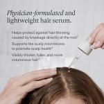 Nutrafol Women's Hair Serum, Supports Visibly Thicker and Stronger Hair, Vegan, Lightweight and Fast-Absorbing - 1.7 Fl Oz, 1 Bottle