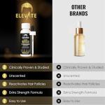 Elevate Hair Regrowth Treatment 5% Minoxidil Solution for Hair Growth - Extra Strength Topical Hair Growth Serum for Thicker, Fuller Hair 2 Fl Oz Made in USA